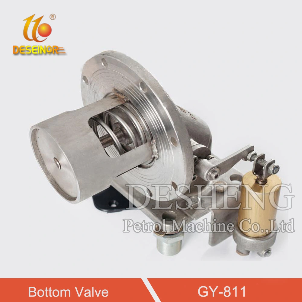 Sanitary Stainless Steel Pneumatic Clamped Tank Bottom Valve