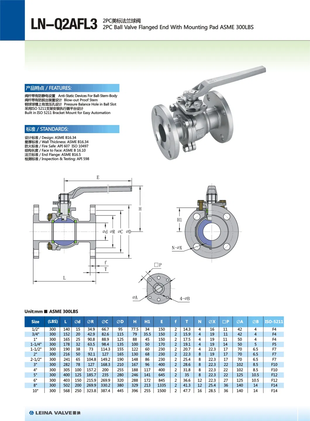 SS316L Sanitary Straight Ball Valve Male Thread Ends 03